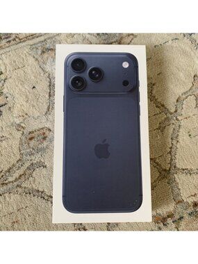 Apple iPhone 17 Pro Max Deep Blue 256G * EMPTY BOX ONLY *